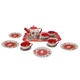 Дитячий набір посуду Tea set 620-C5 метал, 14 предметів - зображення 3