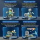 Програмований варіативний конструктор роботів на 680 елементів Dumko - зображення 10