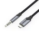 Кабель мультимедийный Micro 5P M to 3.5mm M 1.0m Vention - изображение 1