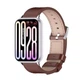 Ремінець шкіряний MiJobs для фітнес-браслету Xiaomi Smart Band 9Pro / 8Pro Dark brown - зображення 2