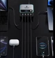 Мережевий зарядний пристрій Asometech WLX-M8 120W GaN Charger 8-port Black - зображення 7