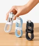 Кабель Baseus Dynamic Series Fast Charging Data Cable USB to Type-C 100W 1м Білий (CALD000602) - зображення 8