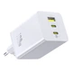 Сетевое зарядное устройство Baseus EnerFill FE11 100W Fast Charger 2C+U White (EU) - изображение 3