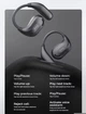 Спортивні bluetooth навушники HTC з AI-перекладачем 134 мови NE18 Silver - зображення 8