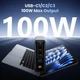 Сетевое зарядное устройство Asometech 100W GaN Fast USB Charger 3C1A (RCE-10002) - изображение 3
