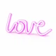 Светильник неоновый LOVE CG 9209 Розовый - изображение 1
