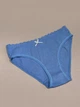 Трусики ISSA PLUS BL3-271 S/M синие (issa2007682803378) - изображение 1