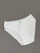 Трусики ISSA PLUS BL3-271 S/M белые (issa2007682803392) - изображение 1