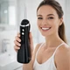 Ирригатор для полости рта 200 мл портативный аккумуляторный с 4 насадками Oral Irrigator, беспроводной с 3 режимами работы для ухода за зубами, деснами и брекетами Черный, AND-1-37-Black - изображение 1