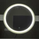 Туалетний столик для макіяжу з круглим дзеркалом, гримерний стіл з LED підсвіткою, сучасне косметичне трюмо для макіяжу з висувними шухлядами та полицями для спальні та кімнати Білий, STLP-026-White - зображення 14