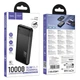 Повербанк Hoco J159 10000mAh 22.5w швидка зарядка Чорний - зображення 3