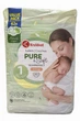 Підгузки Kruidvat pure&soft Newborn розмір 1 (2-5 кг) 62 шт - зображення 1