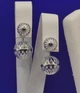 Серебряные серьги "Шарики Ромашка " Shiny ш3б - изображение 1