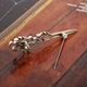 Брошь унисекс BROCHE бижутерия Цветы Чертополох серебристая BRSF112722 - изображение 2