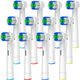 Змінні насадки Replacement Toothbrush Heads Compatible with Oral‑B Braun 12 pcs - зображення 1