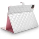 Чехол LuxuryFlip для Apple iPad 11" 2025 (A16) с короной White - изображение 2