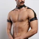 Портупея чоловіча BDSMU 10893 One size колір чорний - зображення 2