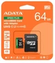 Карта памяти microSD 64Gb ADATA Speed Plus Class 10 V30 A2 UHS-1 U3 + SD адаптер (UD64GUI3V30A2SP-RA1) - изображение 3
