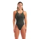 Купальник закритий для жінок Arena TEAM SWIMSUIT SWIM TECH SOLID Темно-зелений 42 (004763-609 42) - зображення 1