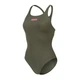 Купальник закритий для жінок Arena TEAM SWIMSUIT SWIM PRO SOLID Темно-зелений 40 (004760-609 40) - зображення 4