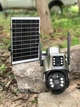 Камера работающая через 4G с двумя линзами TP15-4G SOLAR уличная ART-0159/ 7005 з солнечной панелью10000mAh - изображение 2