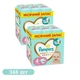 Детские подгузники 348 шт Pampers Premium Care размер 4 (9-14 кг) Детские подгузники памперс с индикатором влаги и защитой до 12 часов Памперсы премиум для детей - изображение 1
