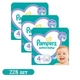 Детские подгузники 228 шт Pampers Active Baby размер 4 (9-14 кг) Детские подгузники памперс с индикатором влаги и манжетами с двойной плотностью Памперсы премиум для детей для ночного сна - изображение 1
