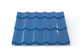 Металлочерепица PSM Profile Scandinavia 0,45 мм 1,195x2,25 м Глянцевая Синяя RAL 5005 - изображение 2