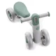 Беговел Adamex Welly с фонариком и блокировкой поворота руля, 4 колеса EVA 15,5 см Grey Mint - изображение 7