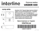 Мийка Interline UNDER 600 white - зображення 6