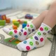 Детские высокие носки белые с смайлами 26-30 6 пар - изображение 3