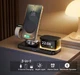 Беспроводная зарядка для Samsung S26 -series Galaxy Watch Buds 33w 5 в 1 Будильник, часы, ночник, Док станция Bluetooth Колонка - изображение 8