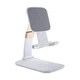 Подставка для планшета и телефона Knight Foldable Desk Mobile Phone Holder Stand (Plastic) White Essager (EZJZM-QSSJ02) - изображение 1
