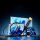 Кабель-переходник USB Type-C на HDMI 4K 60Hz 2 м ZX167 металлический в оплетке черный (HDMIC4K-2m ) - изображение 3