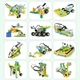 Конструктор навчальний робототехніка 560 деталей WeDo 2.0 великий набір - зображення 15