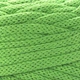 Шнур плетений YarnArt macrame cord 5 мм с сердечником для макраме яскраво-зелений (№802) - изображение 4