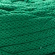 Шнур плетений YarnArt macrame cord 5 мм с сердечником для макраме смарагдовий (№759) - изображение 2