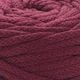 Шнур плетений YarnArt macrame cord бордовий 3 мм для макраме (№781) - зображення 4
