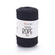Шнур кручений YarnArt macrame rope 3мм чорний 250г (№750) - зображення 1