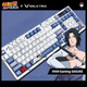 Игровой беспроводной набор Valkyrie: клавиатура VK99 Gaming и мышь VK M1 Pro, Sasuke Uchiha - изображение 4