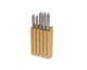 Набір сталевих ножів Elevate Bamboo 5 шт. Joseph Joseph 10564 - зображення 1