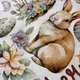 Набор пасхального декора Наклейки Кролик яйца цветы Happy Easter Набор S 55х70см матовая - изображение 11