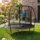 Батут Outtec Premium 10ft (312 см) черно-серый с внутренней сеткой: до 150 кг, для детей, взрослых, дачи, улицы - изображение 1