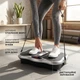 Виброплатформа Gymtek XP500 Silver до 180 кг для похудения и тонуса + Эспандеры - изображение 1