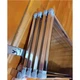 Шторки стеклянные на ванную складные Koer SR BS07-80x140-TR-01 прозрачное стекло Easy Clean 4мм, хром (KR5948) - изображение 5