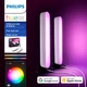 Світлодіодні LED панелі освітлення Philips Hue Play White and Color Ambiance 2 шт. Білий колір + Блок Живлення, ZigBee, Bluetooth - зображення 1