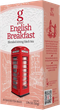 Черный крепкий чай English Breakfast g'tea 25 пакетиков - крепкий к завтраку - изображение 1
