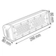 Светильник подвесной 50W промышленный Horoz Electric LED ZEUGMA-50 влагозащищенный 6400K IP65 - изображение 5