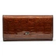 Жіночий шкіряний гаманець Wanlima w71041560014b1 Coffee - изображение 1