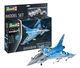 Стартовий набір для моделізму 1:72 Model Set Eurofighter Typhoon"Bavarian Tiger 2021" Revell 63818 - изображение 1